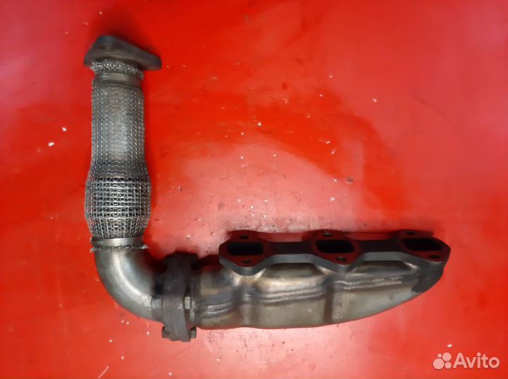 Коллектор выпускной левый Touareg 7L BKS