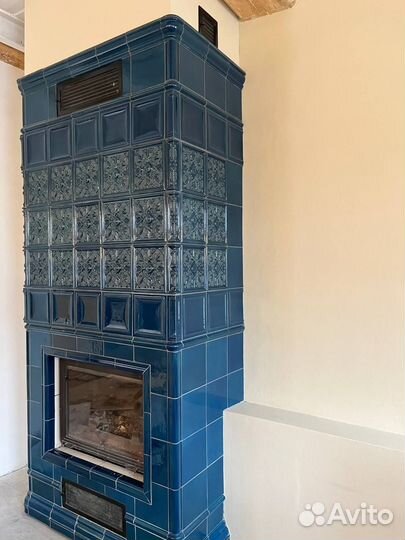 Комплект изразцов для отделки камина