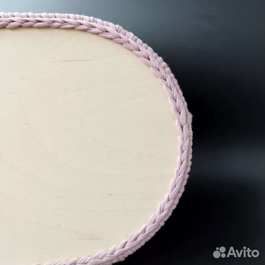 Вязаная люлька для куклы