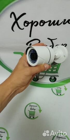 Комплект для видеонаблюдения 8 камер на стоянку