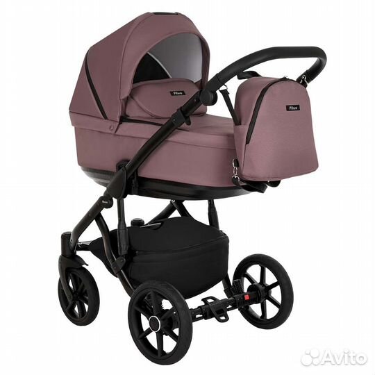 Коляска 2 в 1 pituso Moon вес 12,9 кг Rose Quartz