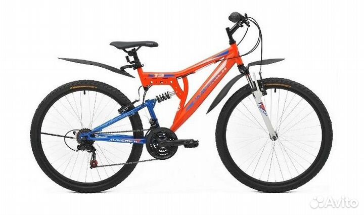 Велосипед двухподвесный maverick S13 26