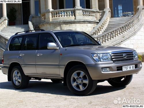 Ковры резиновые в салон на Toyota Land Cruiser 100