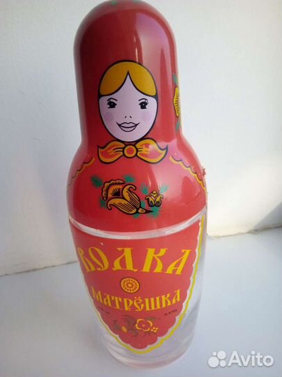 Бутылка декоративная