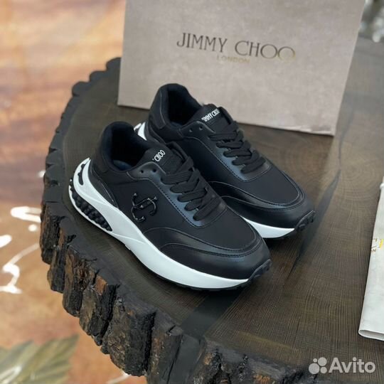 Кроссовки женские натуральная кожа Jimmy choo