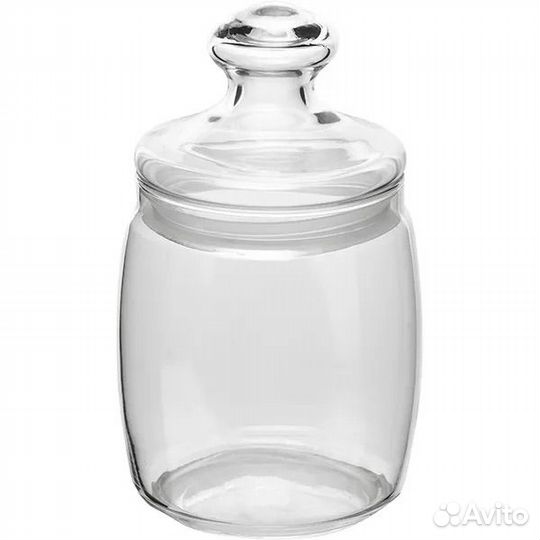 Банка для сыпучих с крышкой