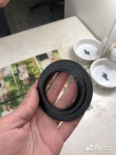 Реверсивное кольцо для макро canon 77 mm