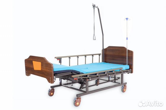 Медицинская кровать YG-6 с кардиокреслом, с судном
