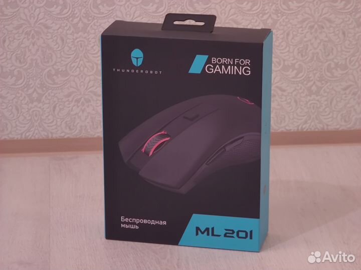 Игровая беспроводная мышь Thunderobot ML201. Новая