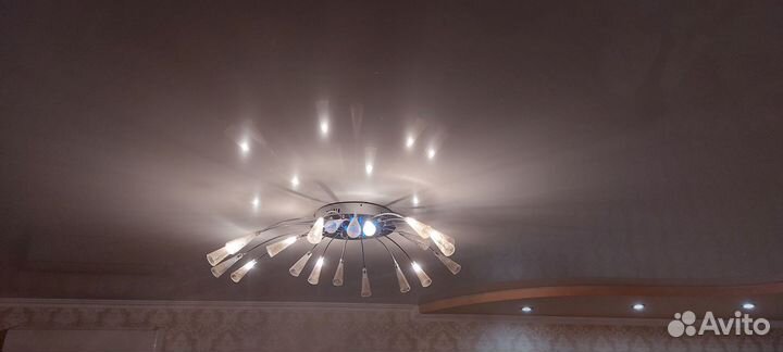 Люстра потолочная бу