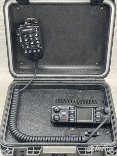 Защищенная DMR AES кейс рация 