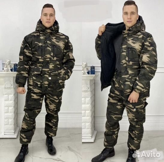 Зимний костюм мужской