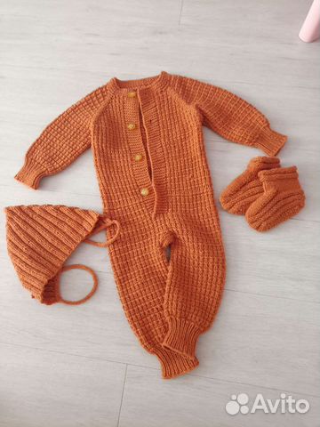 Вязаный комбинезон