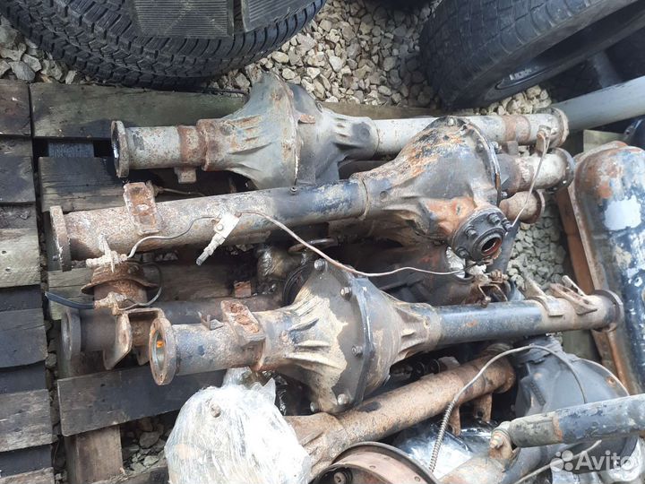 УАЗ Буханка гибридный передний мост чулок картер