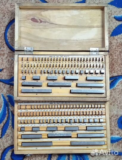 Плитки Иогансона,меры концевые плоскопараллеельные