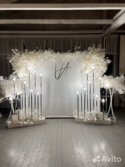 Свадебная фотозона