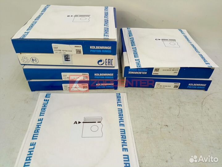 Кольца поршневые Даф, 213RS101040V0