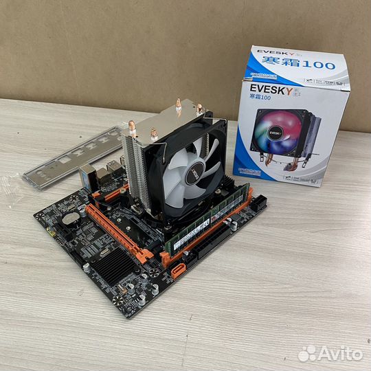 Комплект Xeon 2670V3 / X99 / 16gb ddr4/ кулер