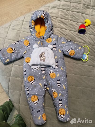 Демесезоныный комбинезон 68