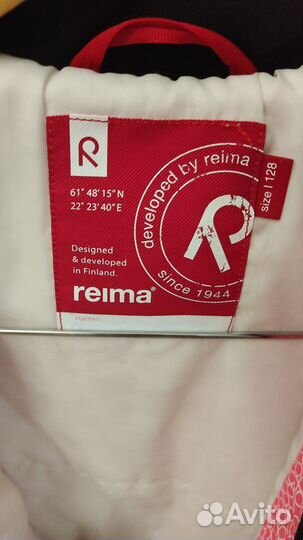 Куртка- ветровка Reima для девочки 128