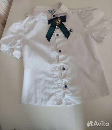 Блузка школьная для девочки 