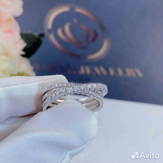 Кольцо Cartier Etincelle De Cartier Бел.золото 0,72ct