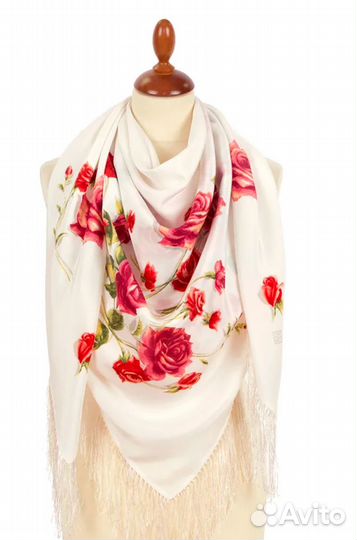 Павловопосадский шерстяной платок