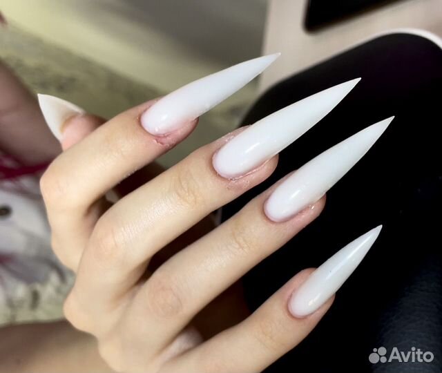 Маникюр наращивание