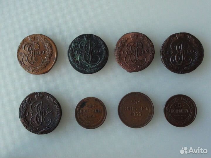 Старинные царские монеты