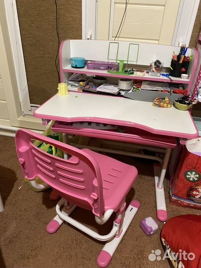 Растущая парта со стулом