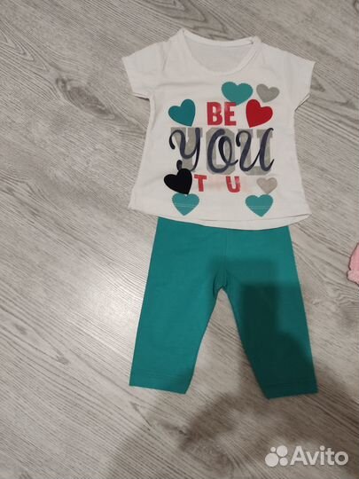 Велосипедки и футболка