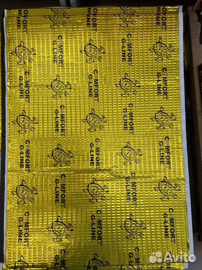 Шумоизоляция Comfortmat G2/G3/G4 (0.5х0.7м)