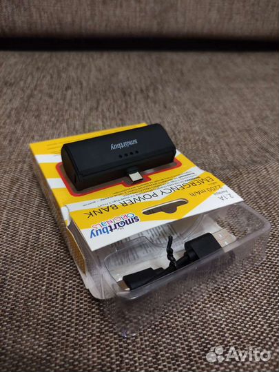 Удобный Power bank с выходом на Tape-C