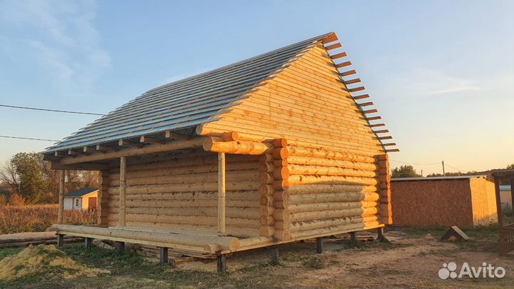 Срубы домов бань под заказ