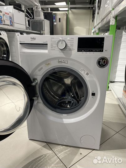Стиральная машина узкая Beko B3WFR56H2WWB