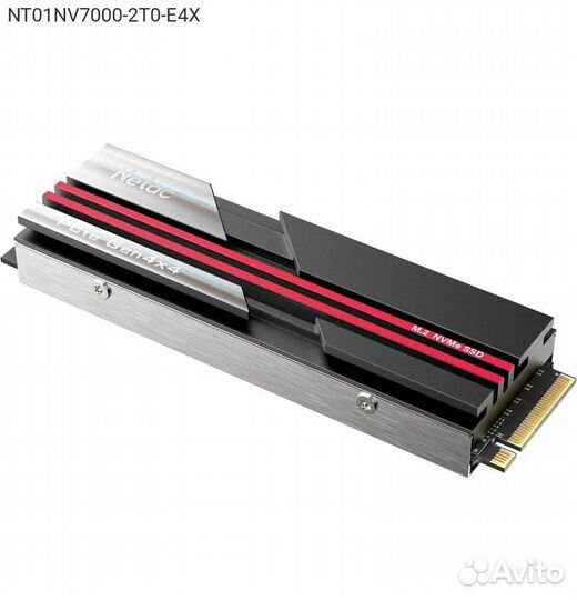 Диск SSD Netac NV7000 M.2 2280 2TB PCIe NVMe 4.0 x