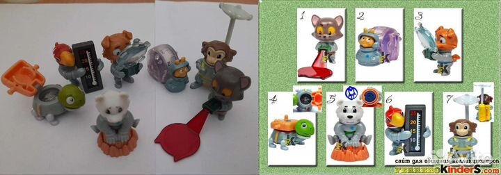 Киндер космонавты