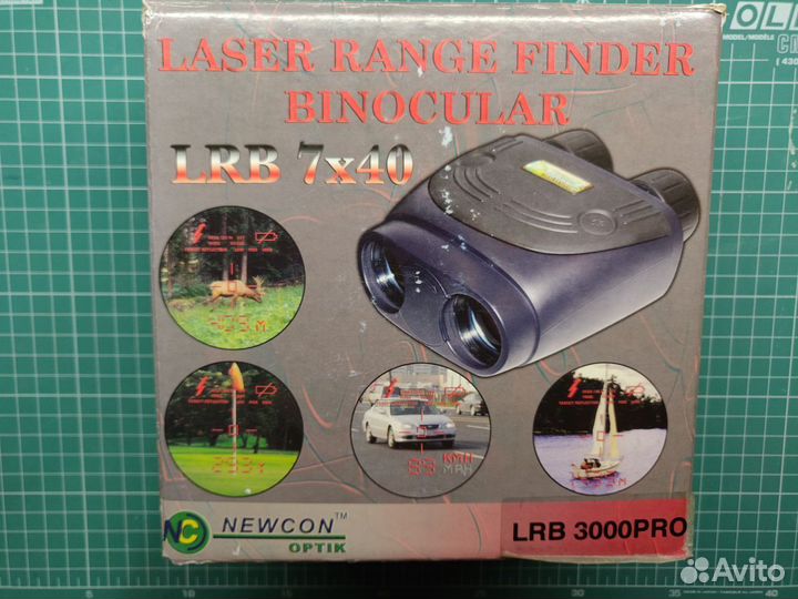 Лазерный дальномер newcon LRB 3000 PRO (Бинокль)