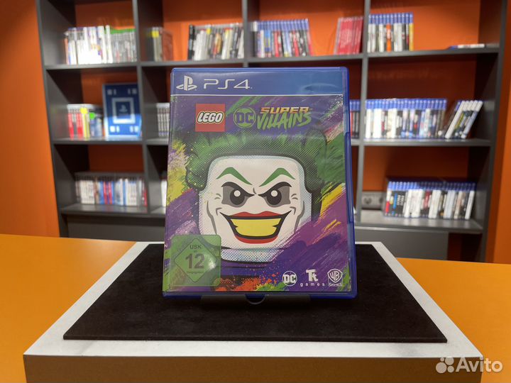 Lego DC Super Villains на PS4 рус субтитры