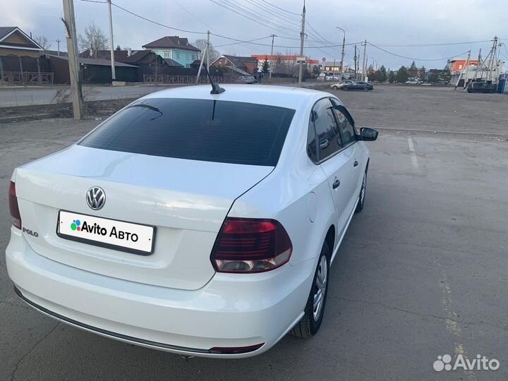 Volkswagen Polo 1.6 МТ, 2018, 138 000 км