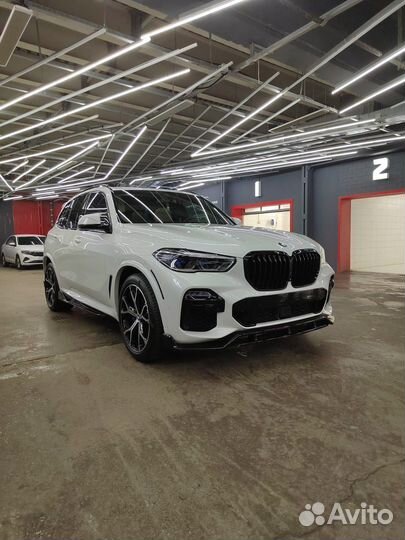 Обвес для BMW X5 G05 M черный глянец