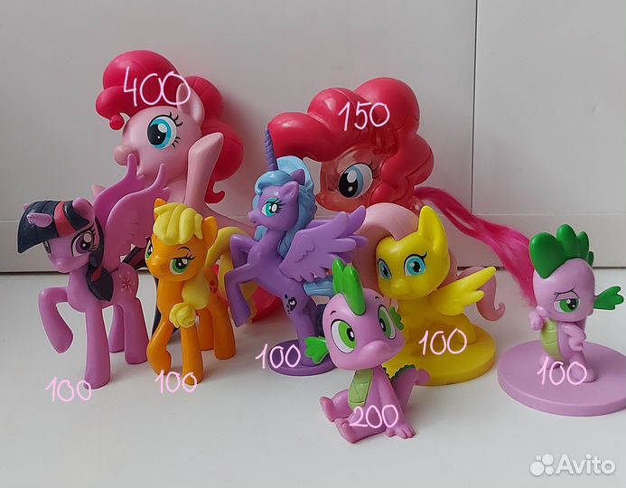 My little pony много