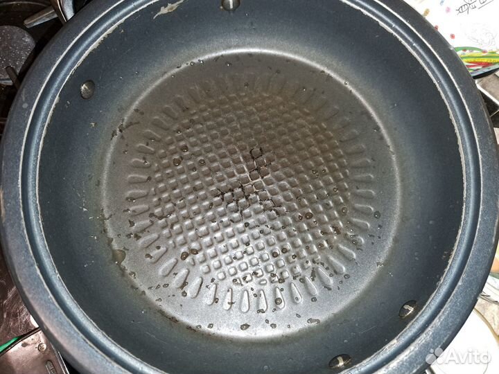 Сковородка с крышкой Queen ruby 27 см сталь