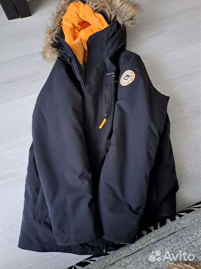 Куртка зимняя детская quechua декатлон размер s