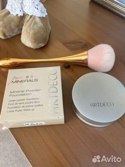 Art Deco минеральная рассыпчатая пудра