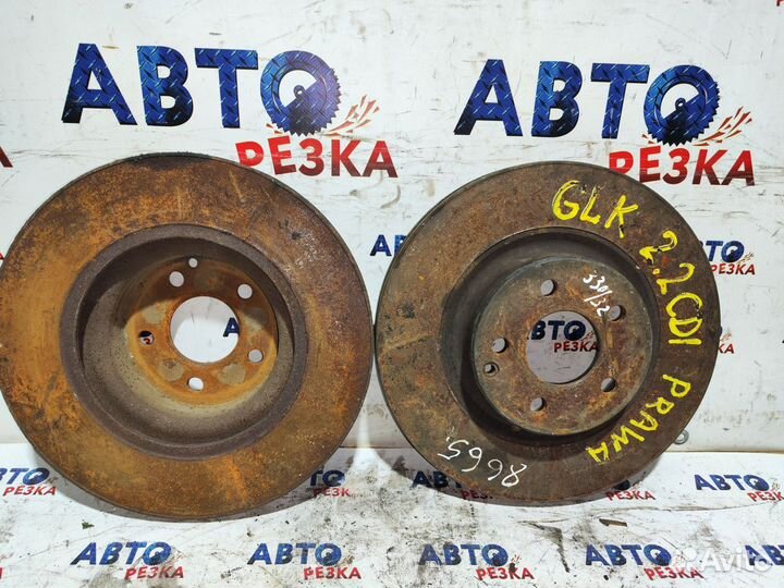 Диск тормозной передний Mercedes GLK204 глк204