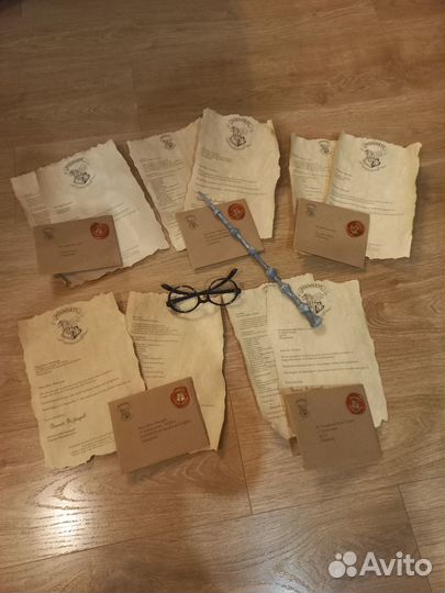 Гарри Поттер набор письмо карта билеты