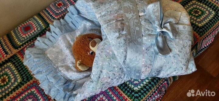 Теплый комплект на выписку и для прогулок