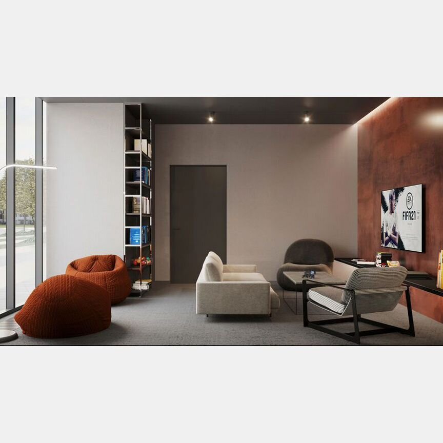 Квартира-студия, 25,5 м², 3/50 эт.