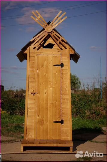 Дачный туалет с установкой ELE1000